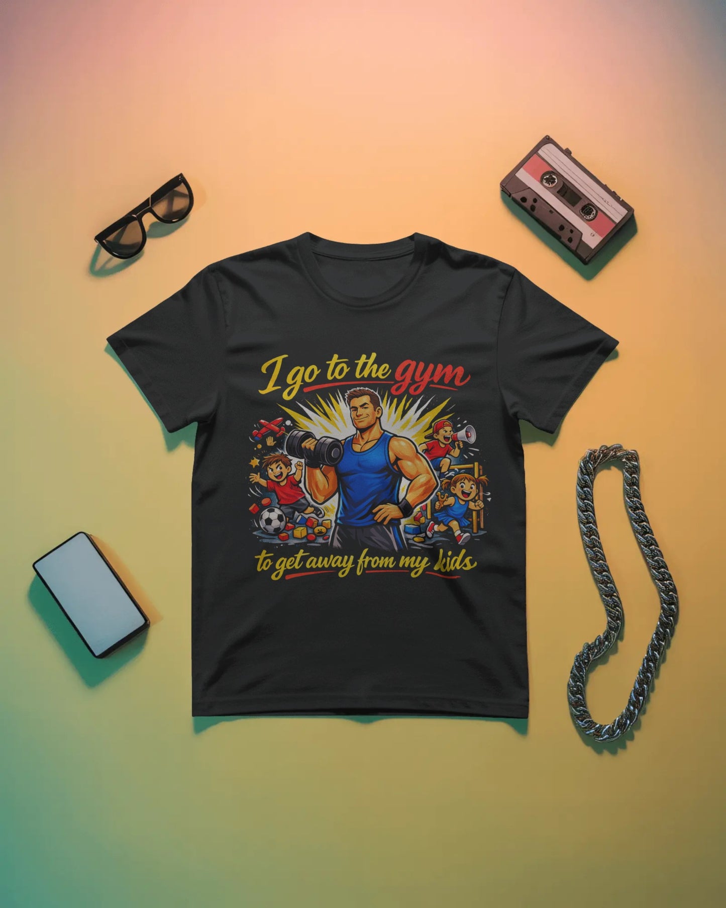 Gym Escape Dad Tee