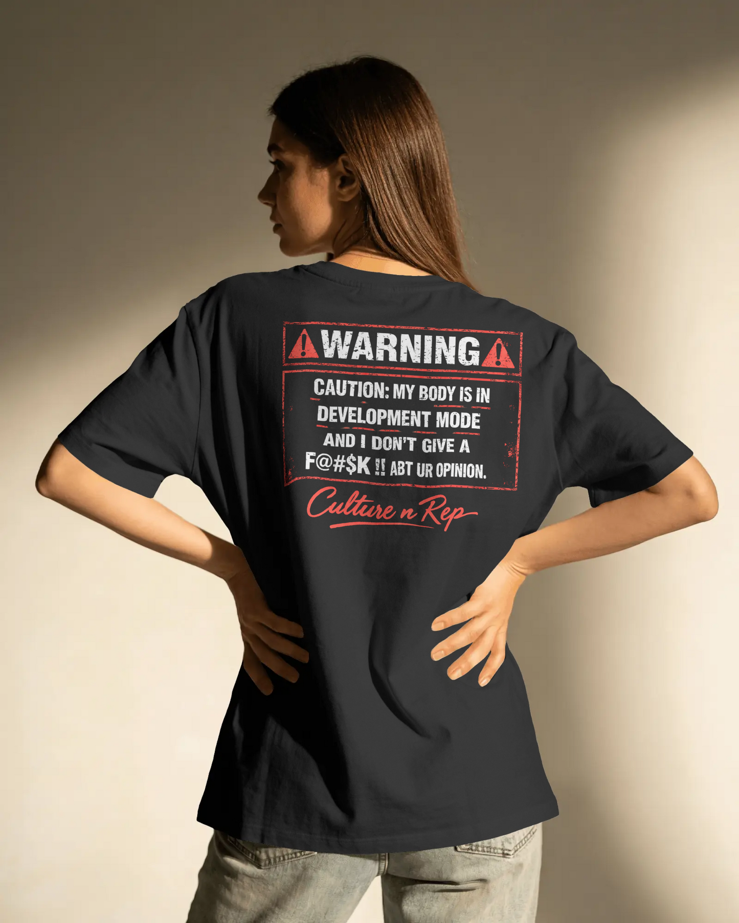 Warning Tee