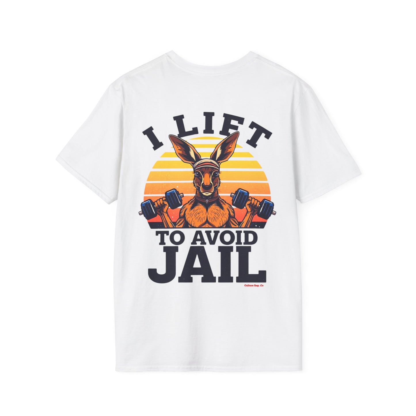 I Lift to Avoid Jail, Tee