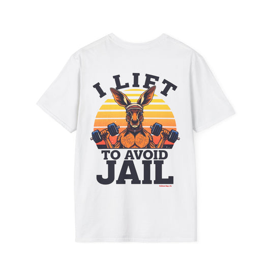 I Lift to Avoid Jail, Tee