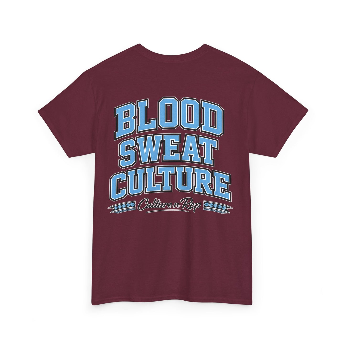 Blood Sweat Culture Tee — Vintage Athletic Graphic T-Shirt
