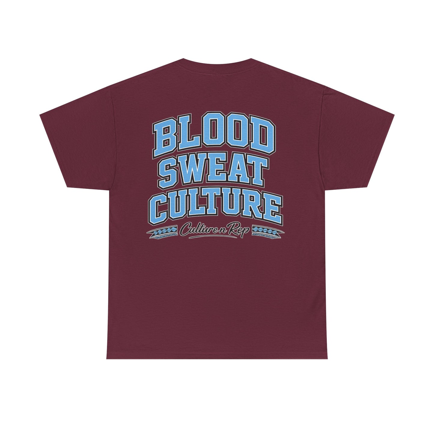 Blood Sweat Culture Tee — Vintage Athletic Graphic T-Shirt