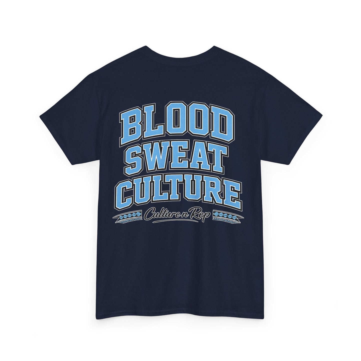 Blood Sweat Culture Tee — Vintage Athletic Graphic T-Shirt