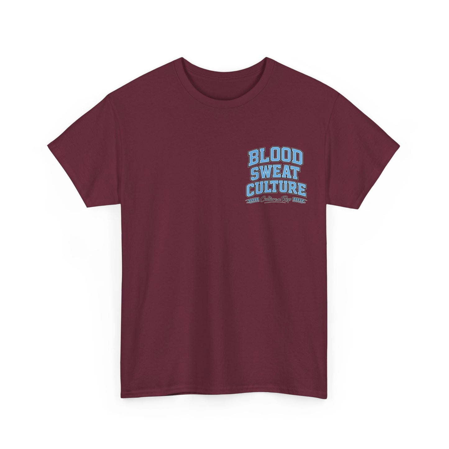 Blood Sweat Culture Tee — Vintage Athletic Graphic T-Shirt
