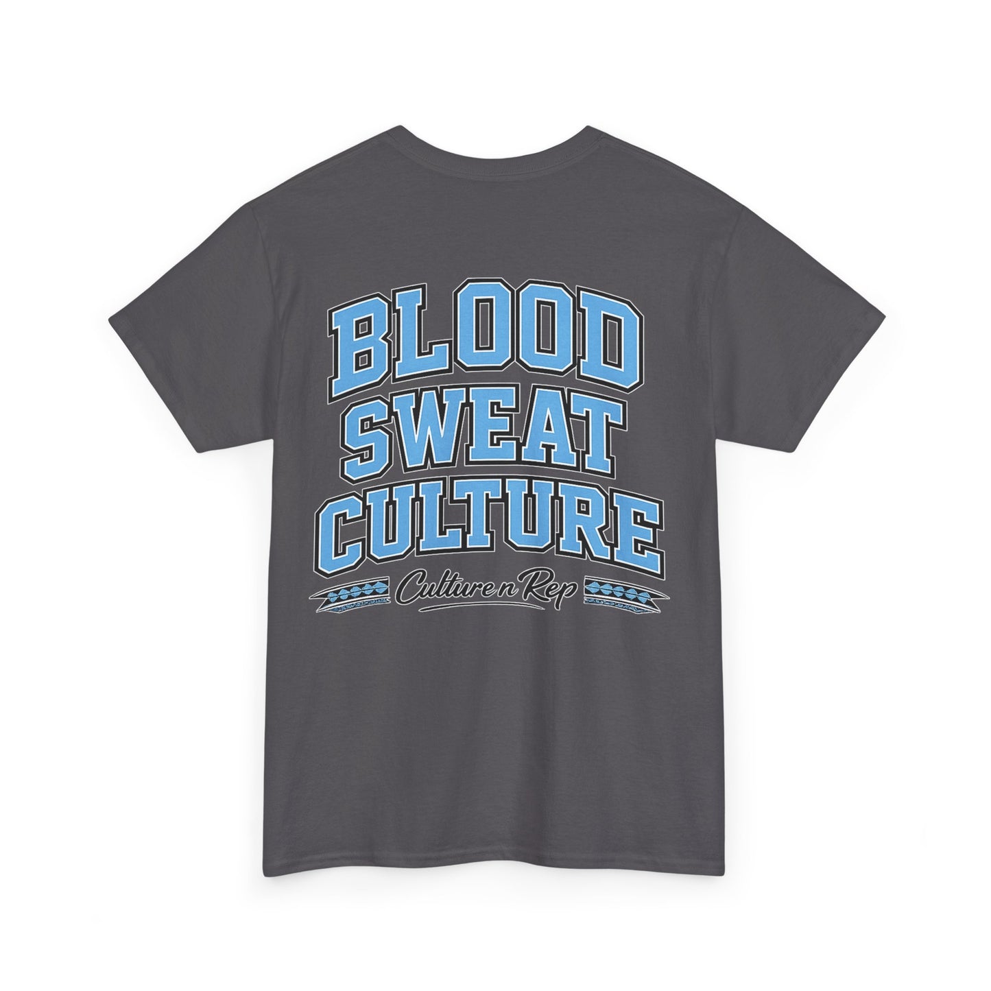 Blood Sweat Culture Tee — Vintage Athletic Graphic T-Shirt