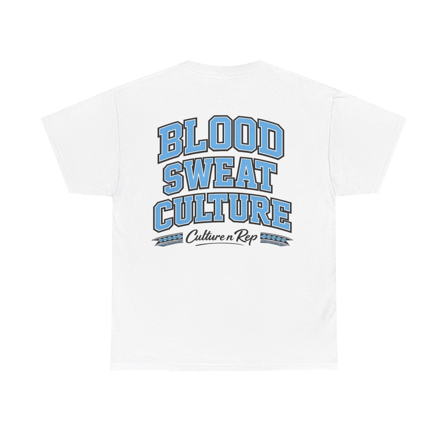Blood Sweat Culture Tee — Vintage Athletic Graphic T-Shirt