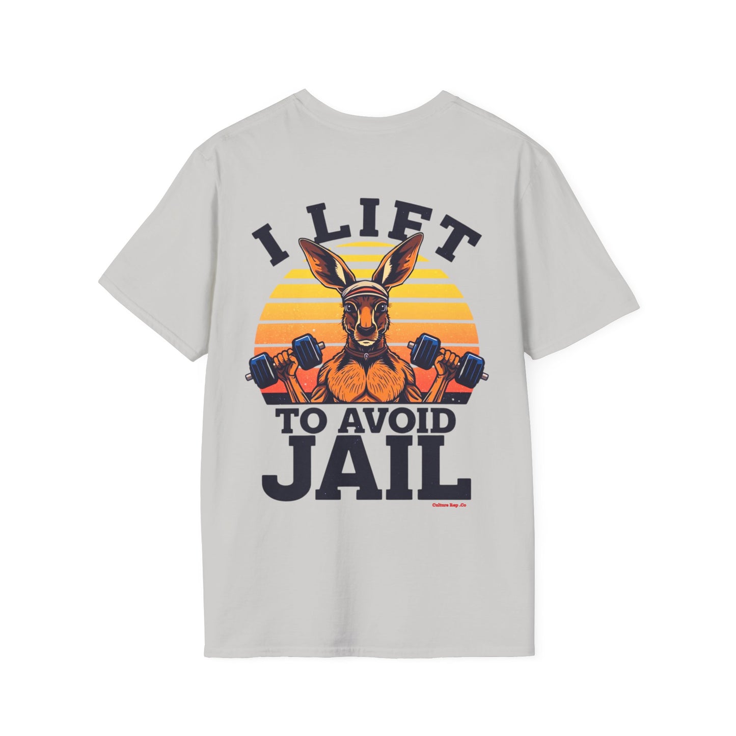 I Lift to Avoid Jail, Tee