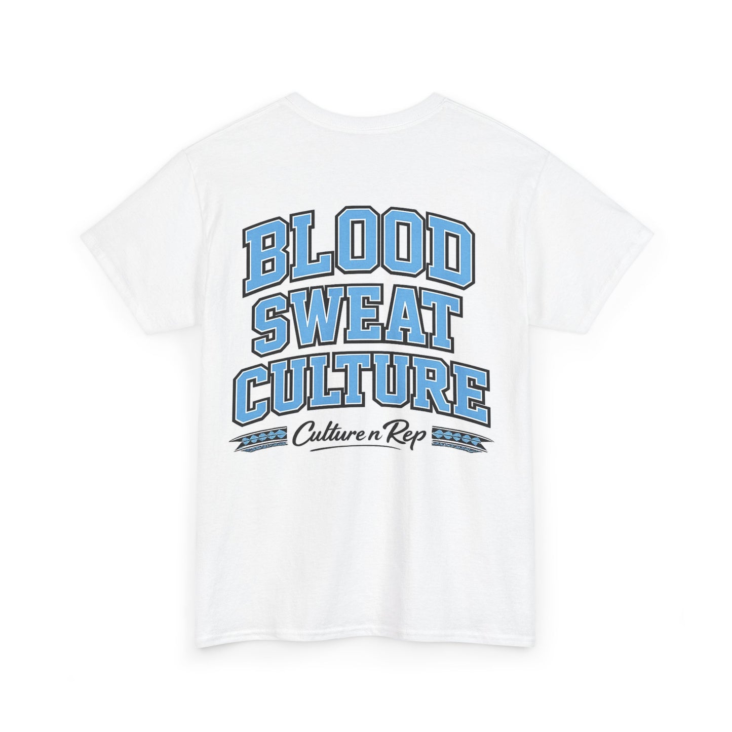 Blood Sweat Culture Tee — Vintage Athletic Graphic T-Shirt