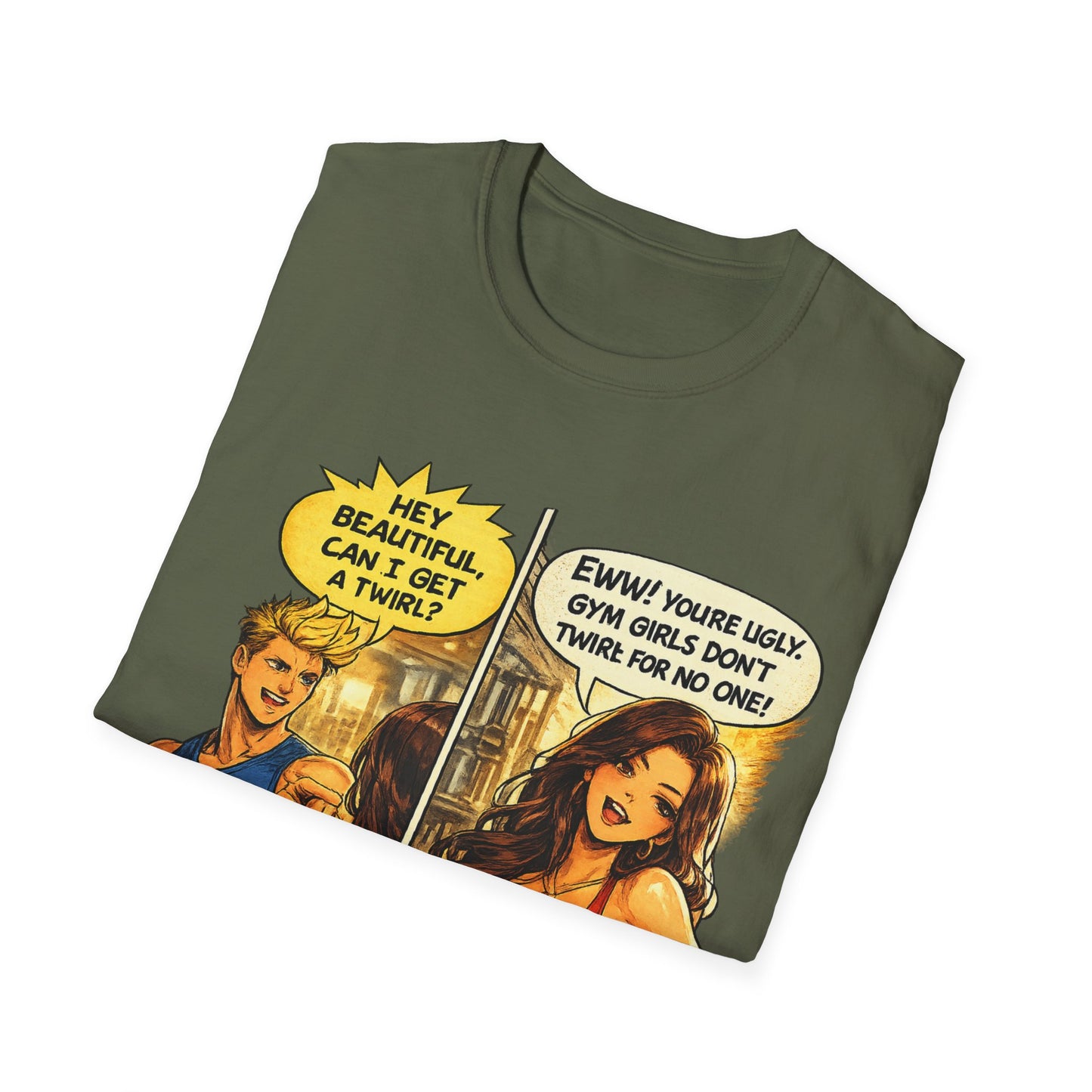 Comic 'Get a Twirl ' Tee