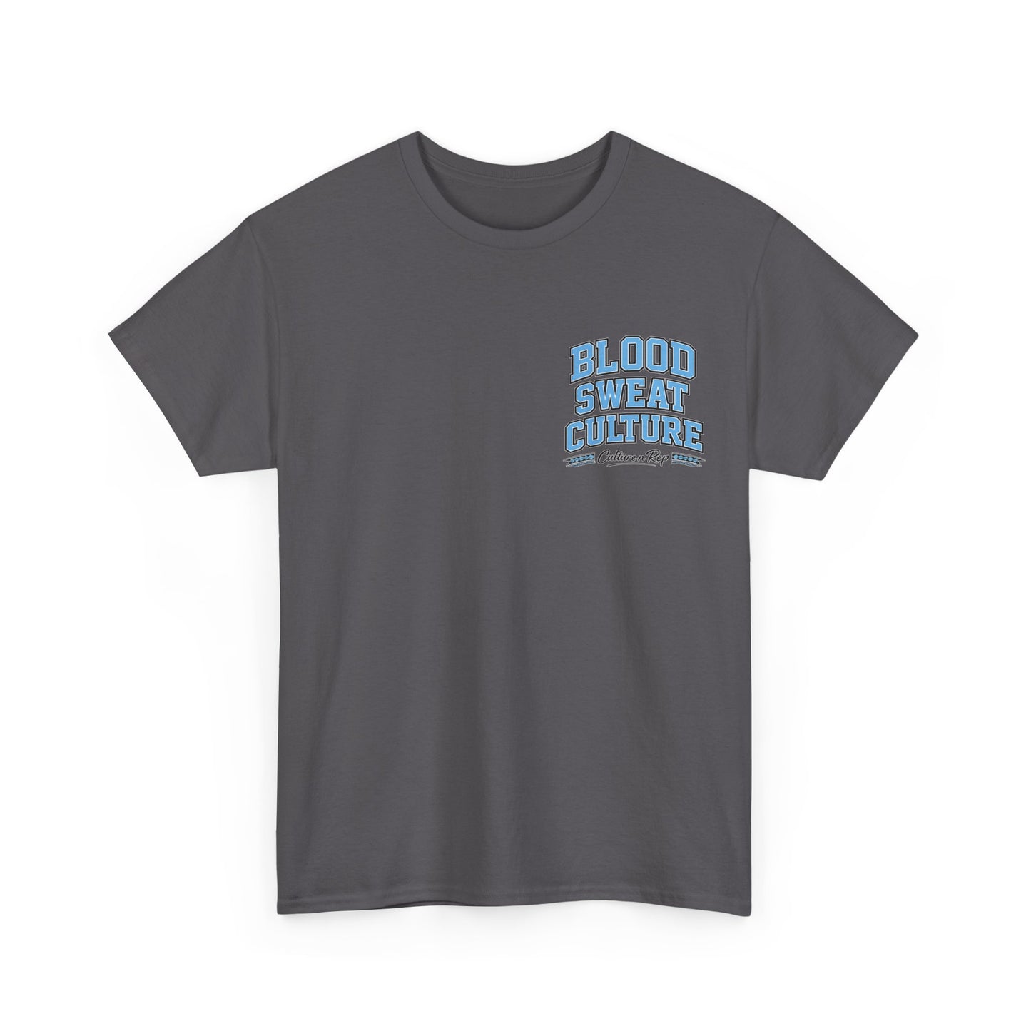Blood Sweat Culture Tee — Vintage Athletic Graphic T-Shirt