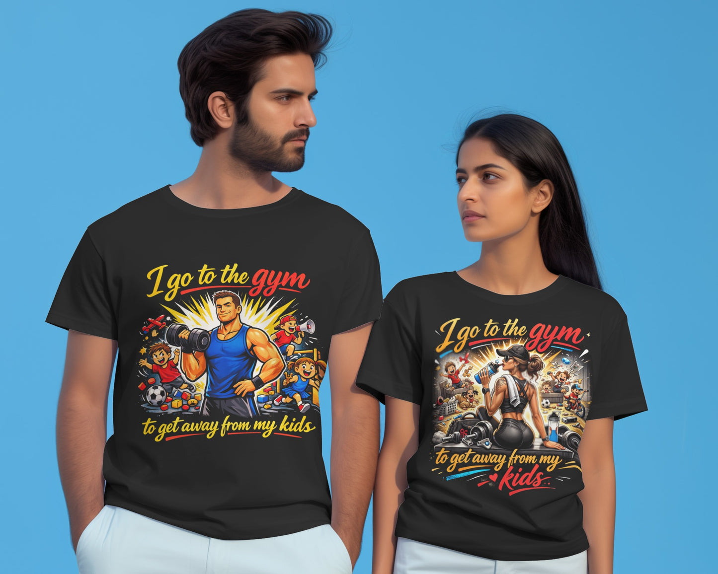 Gym Mom Escape  Tee