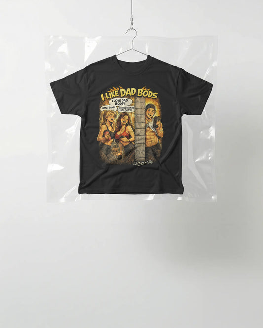 "I Like Dad Bods" Funny Retro Muscle Dad Tee