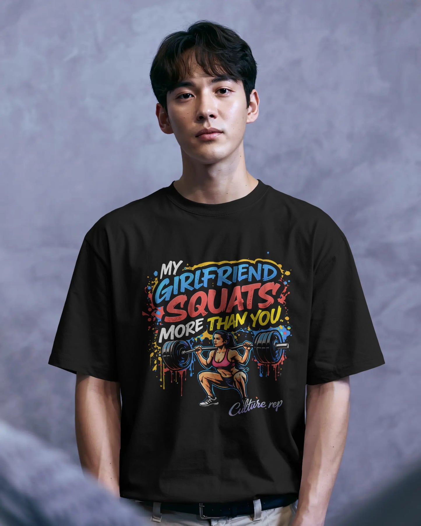 “My Girlfriend Squats More Than You” Tee