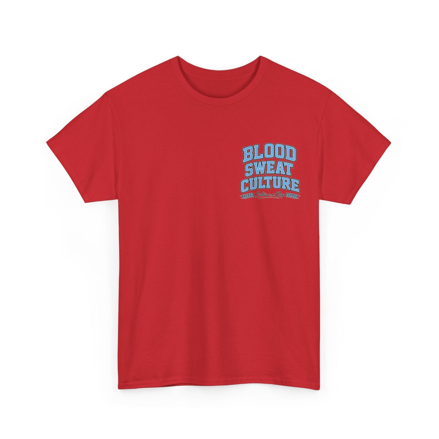 Blood Sweat Culture Tee — Vintage Athletic Graphic T-Shirt