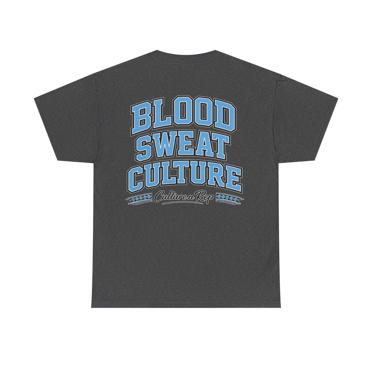 Blood Sweat Culture Tee — Vintage Athletic Graphic T-Shirt