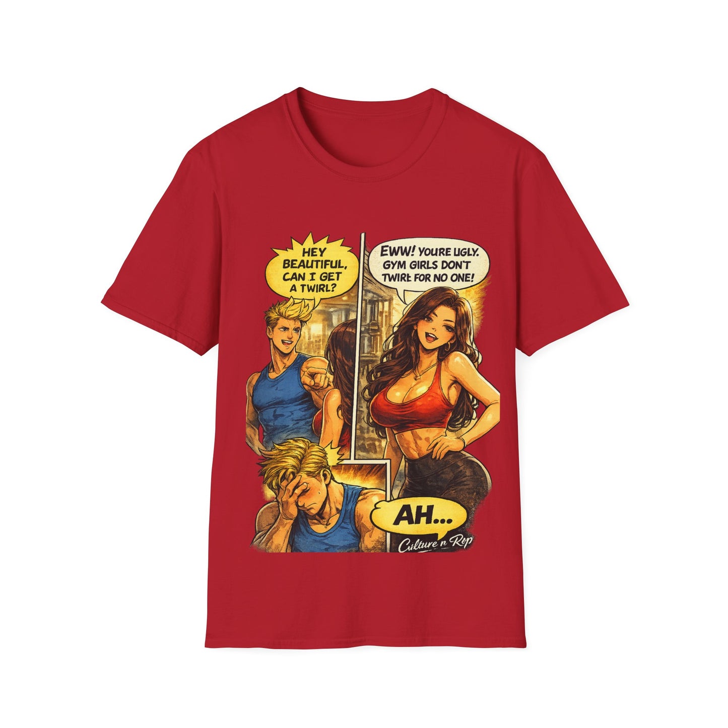 Comic 'Get a Twirl ' Tee