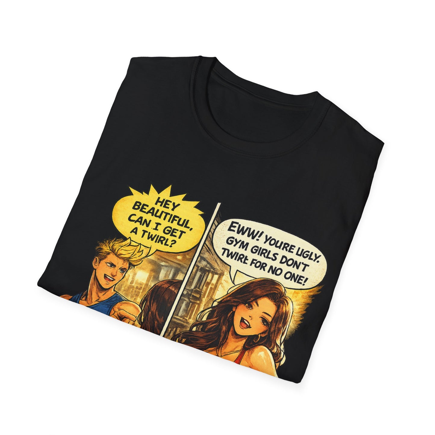 Comic 'Get a Twirl ' Tee