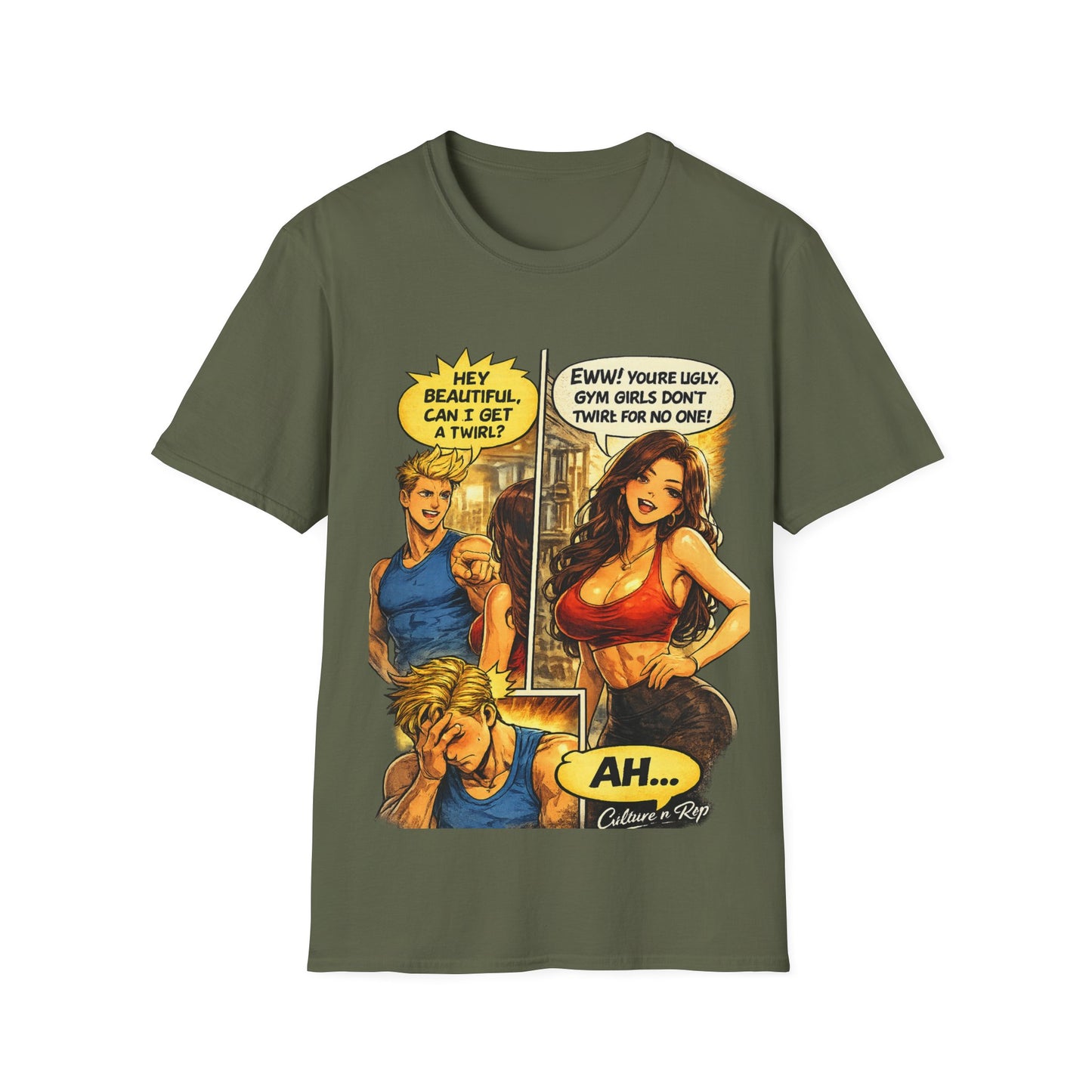 Comic 'Get a Twirl ' Tee