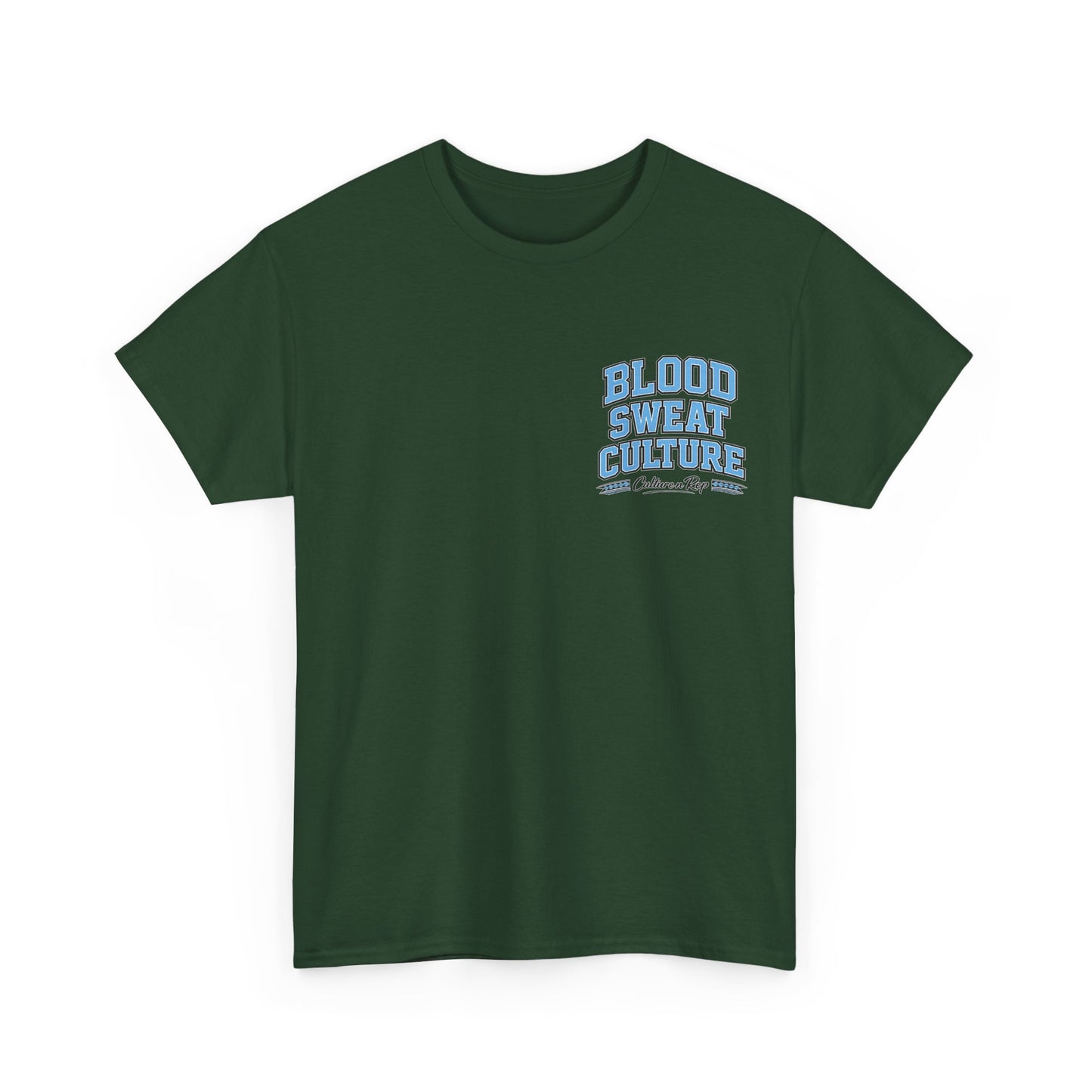 Blood Sweat Culture Tee — Vintage Athletic Graphic T-Shirt