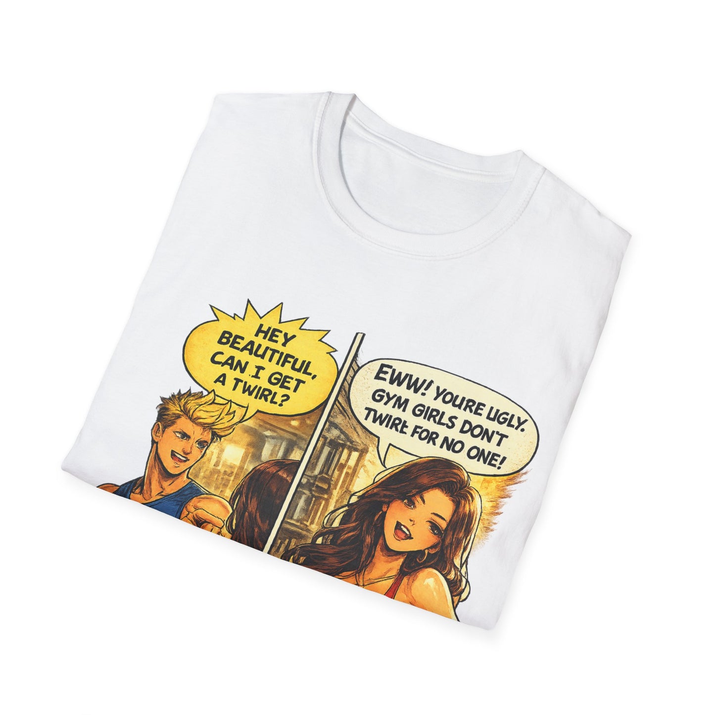 Comic 'Get a Twirl ' Tee