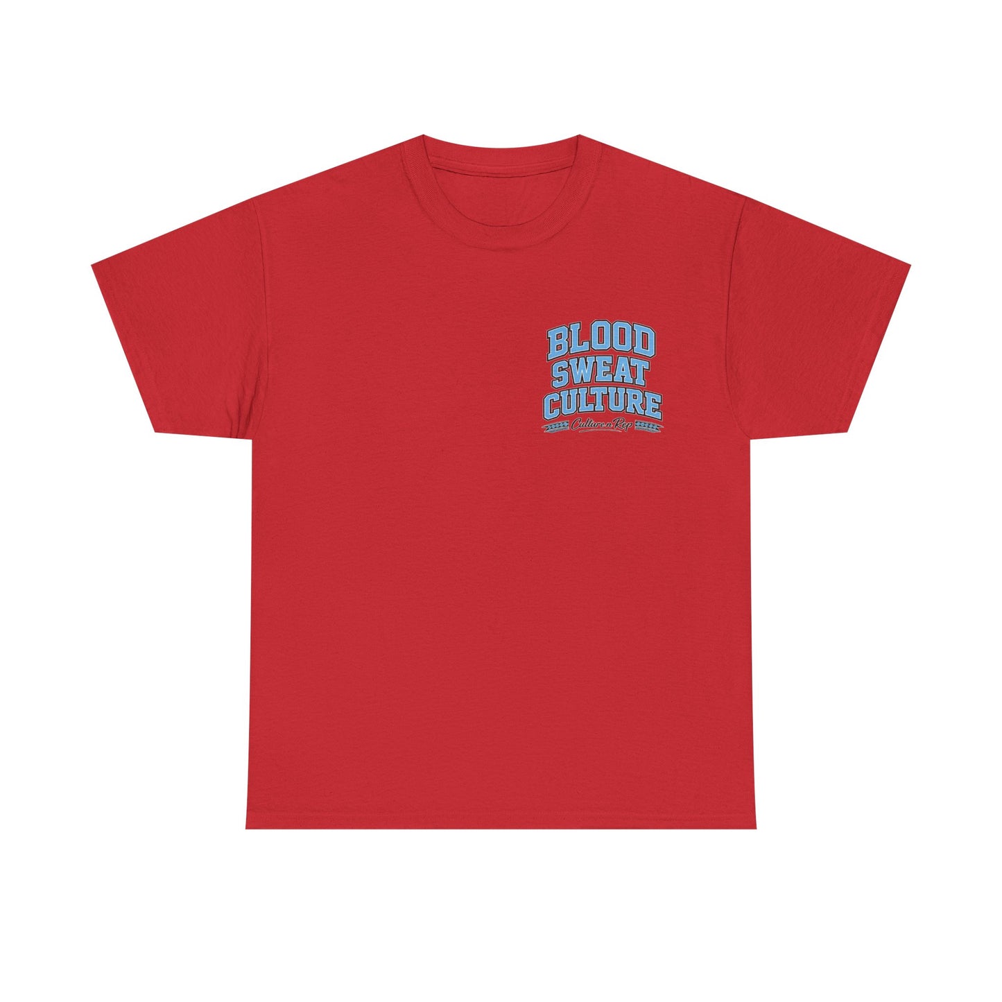 Blood Sweat Culture Tee — Vintage Athletic Graphic T-Shirt