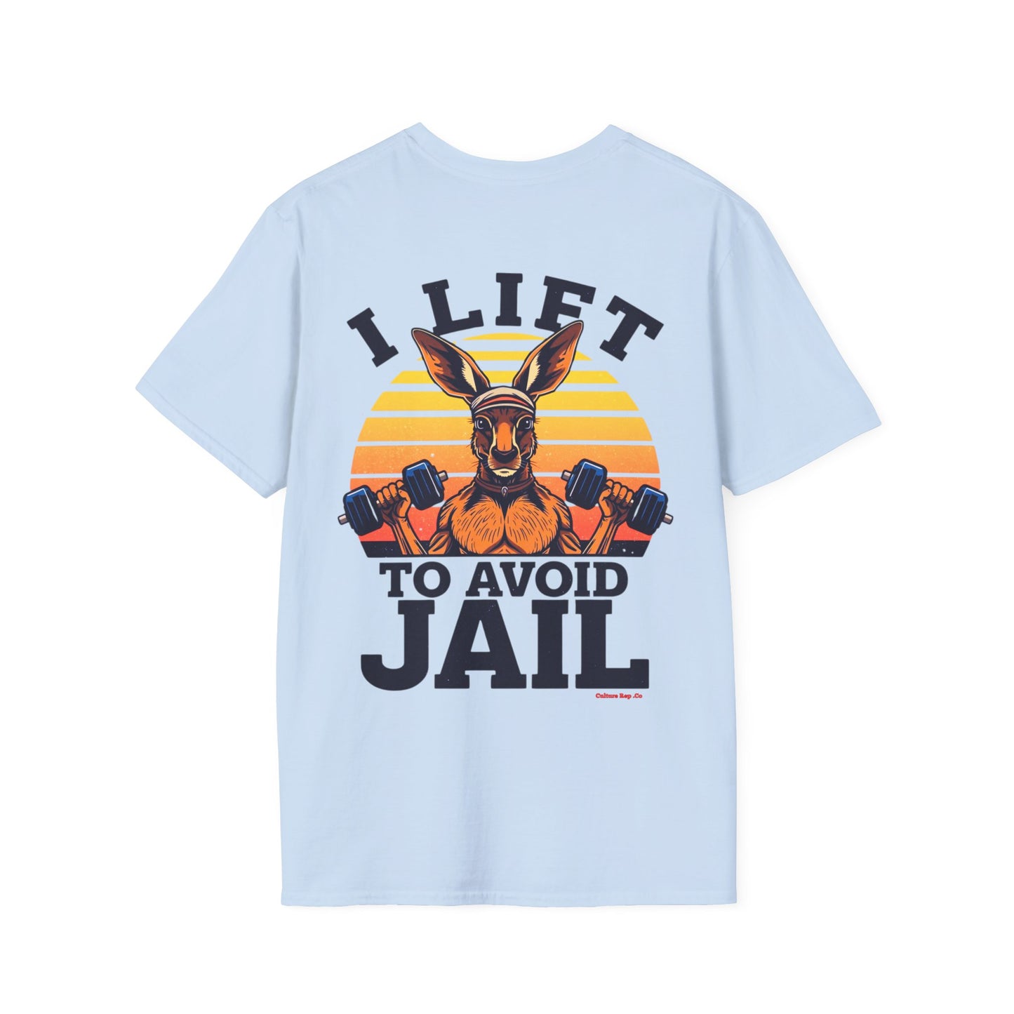 I Lift to Avoid Jail, Tee