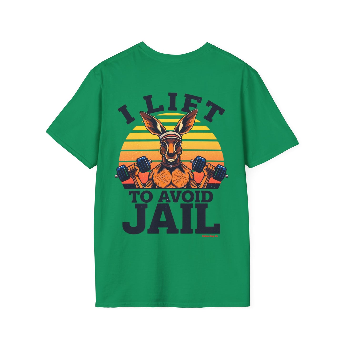 I Lift to Avoid Jail, Tee