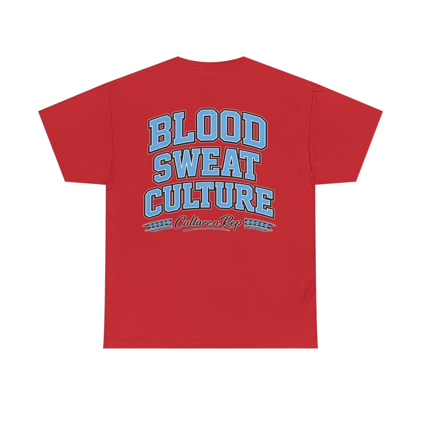 Blood Sweat Culture Tee — Vintage Athletic Graphic T-Shirt