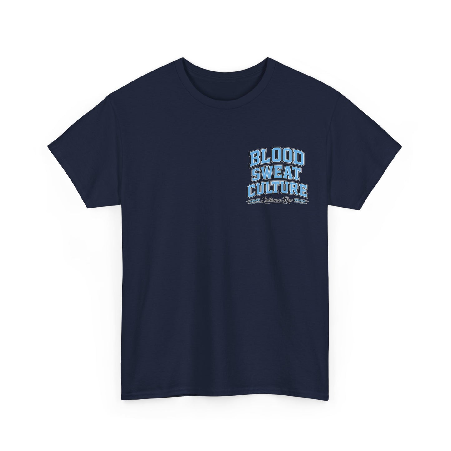 Blood Sweat Culture Tee — Vintage Athletic Graphic T-Shirt