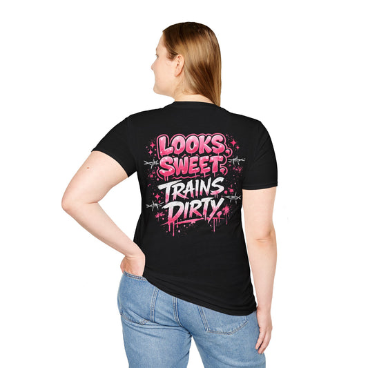 Looks Sweet Pink Graffiti T-Shirt