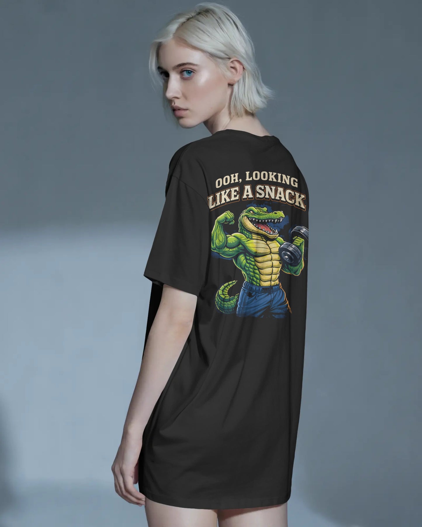 Crocodile "Ooh, Looking Like a Snack" Tee
